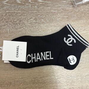 Chanel Black and White gwp Socks
